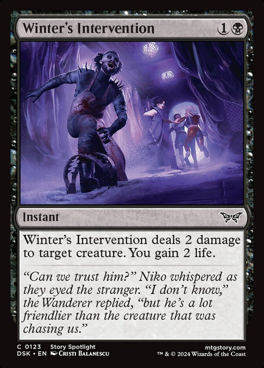 DSK-0123 | Winter's Intervention | EN  | - | Non-Foil