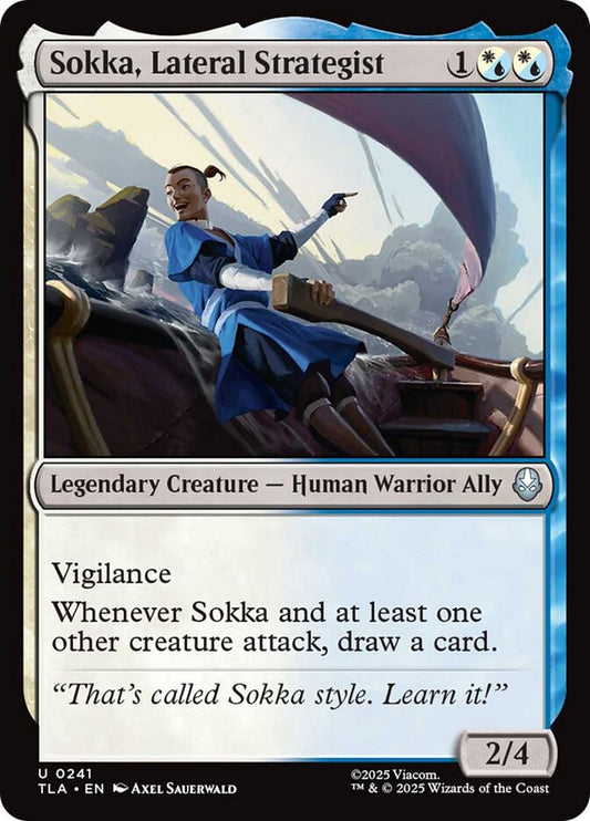 TLA-0241 | Sokka, Lateral Strategist | EN  | - | Non-Foil