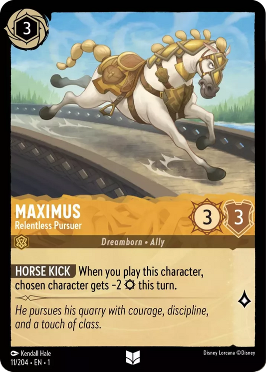 Set 1-011 | Maximus - Relentless Pursuer |  Uncommon