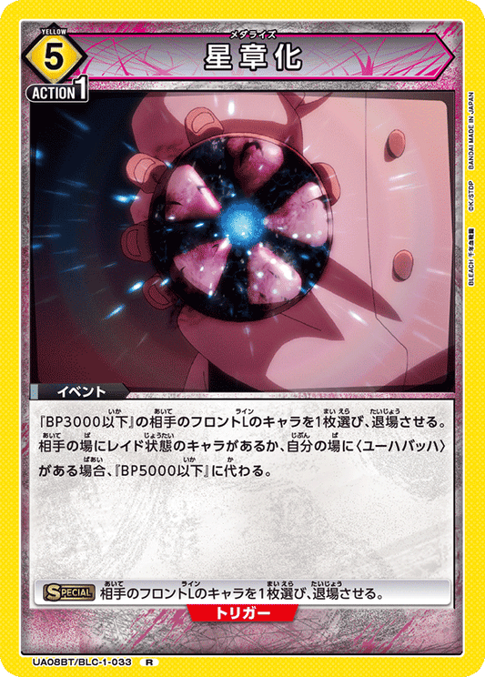 UA08BT/BLC-1-033  | 星章化 | R