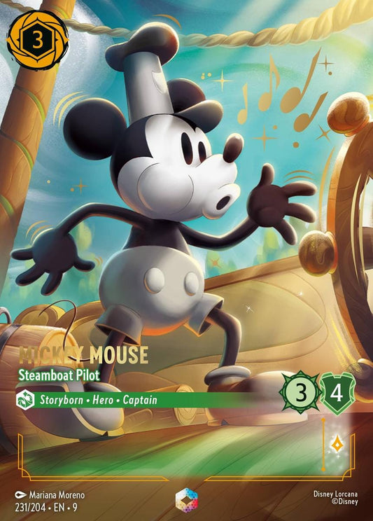Set 9-231 | Mickey Mouse - Steamboat Pilot | Enchanted