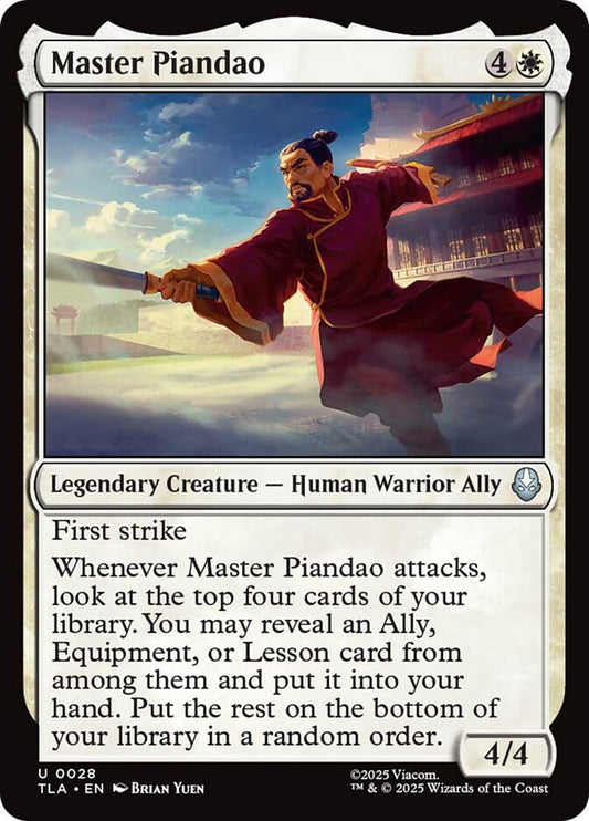 TLA-0028 | Master Piandao | EN  | - | Foil