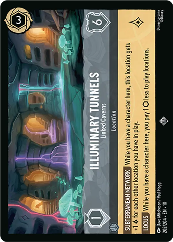 Set 10-202 | Illuminary Tunnels - Linked Caverns | Super Rare
