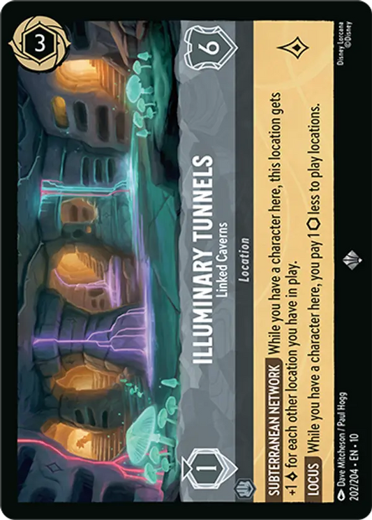 Set 10-202 | Illuminary Tunnels - Linked Caverns | Super Rare