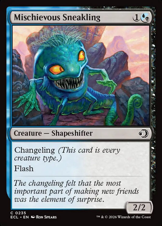 ECL-0235 | Mischievous Sneakling | EN  | - | Foil