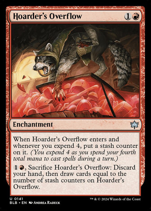 BLB-0141 | Hoarder's Overflow | EN  | - | Foil