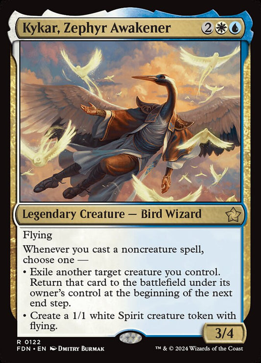 FDN-0122 | Kykar, Zephyr Awakener | EN  | - | Foil