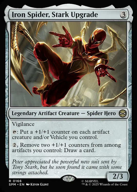 SPM-166 Iron Spider, Stark Upgrade | Rare (EN)