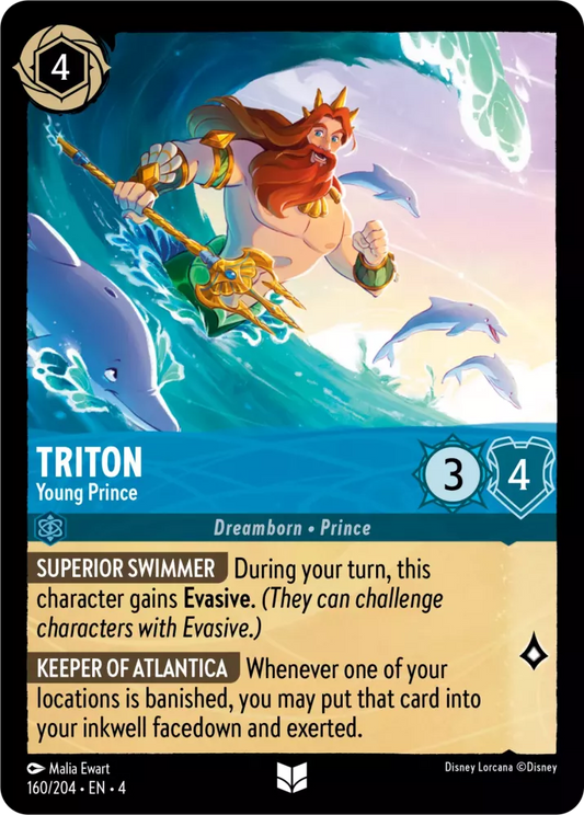 Set 4-160 | Triton - Young Prince | Uncommon