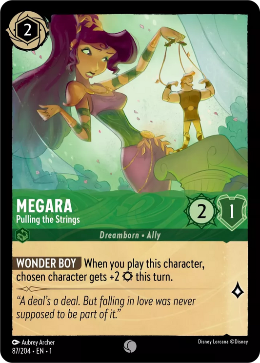 Set 1-087 | Megara - Pulling the Strings |  Common