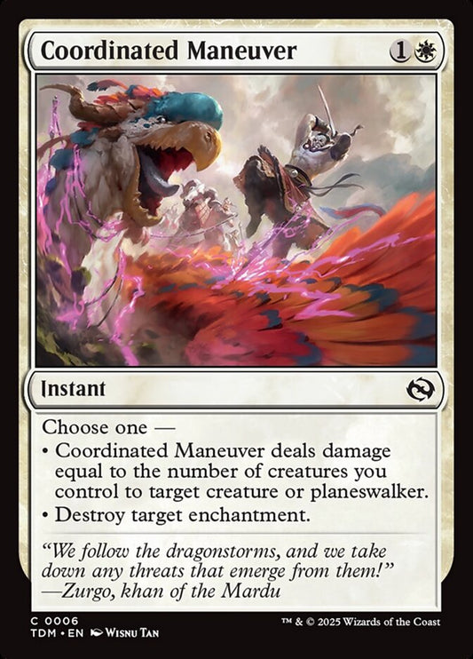 TDM-0006 | Coordinated Maneuver | EN  | - | Non-Foil