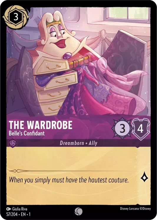 Set 1-057 | The Wardrobe - Belle's Confidant |  Common