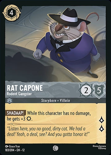 Set12-183 | Rat Capone – Rodent Gangster | Common | Foil