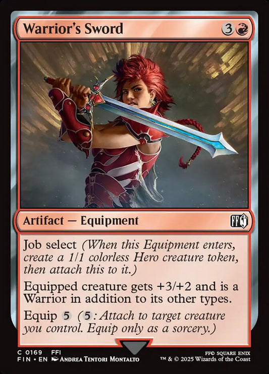 FIN-0169 | Warrior's Sword | EN  | - | Foil