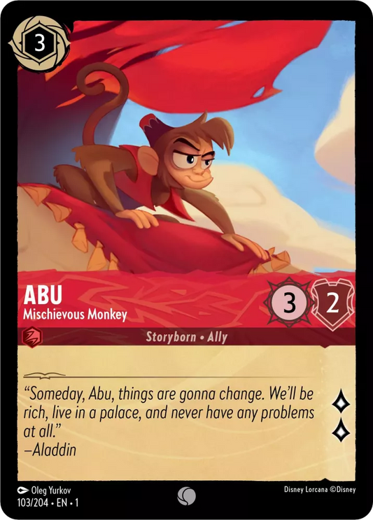 Set 1-103 | Abu - Mischievous Monkey |  Common