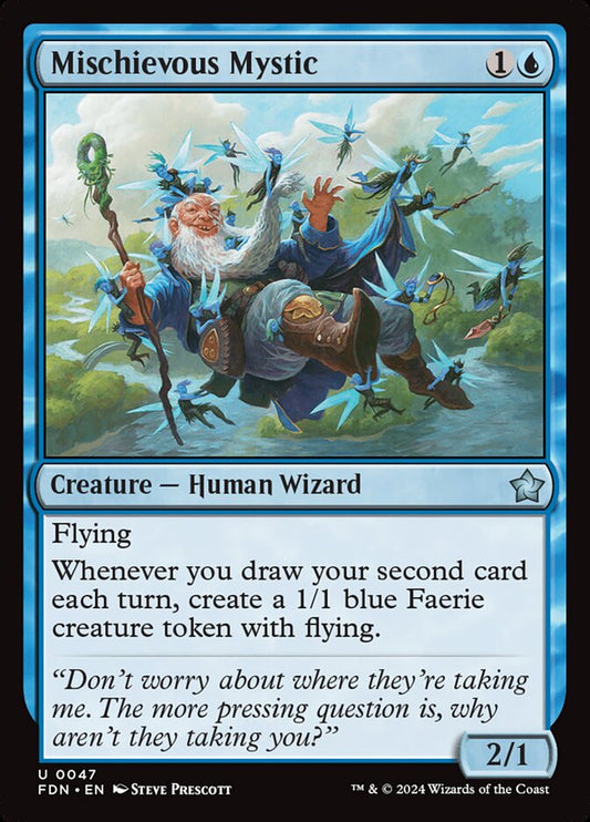 FDN-0047 | Mischievous Mystic | EN  | - | Non-Foil