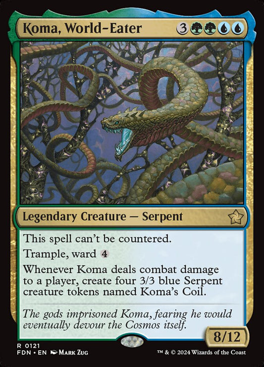 FDN-0121 | Koma, World-Eater | EN  | - | Non-Foil
