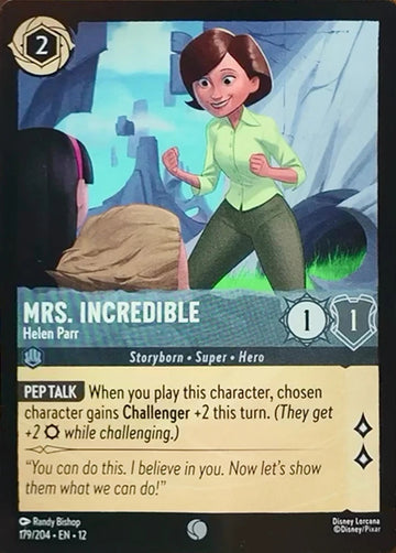 Set12-179 | Mrs. Incredible – Helen Parr | Common | Foil
