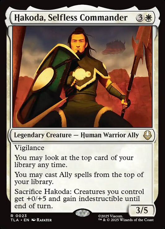 TLA-0023 | Hakoda, Selfless Commander | EN  | - | Foil