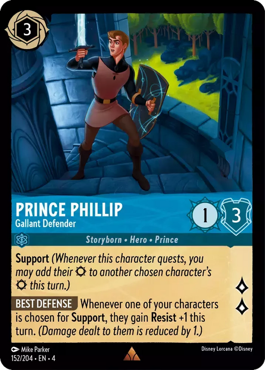 Set 4-152 | Prince Phillip - Gallant Defender | Rare