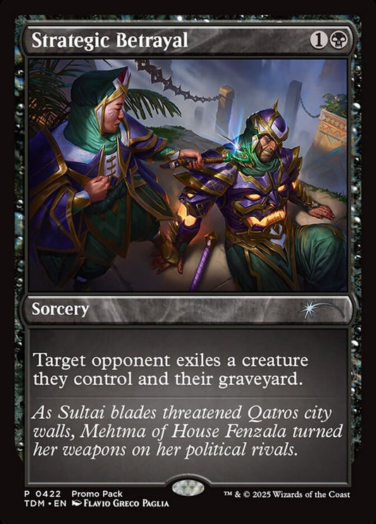 TDM-0422 | Strategic Betrayal | EN  | - | Non-Foil