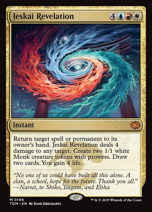 TDM-0196 | Jeskai Revelation | EN  | - | Non-Foil