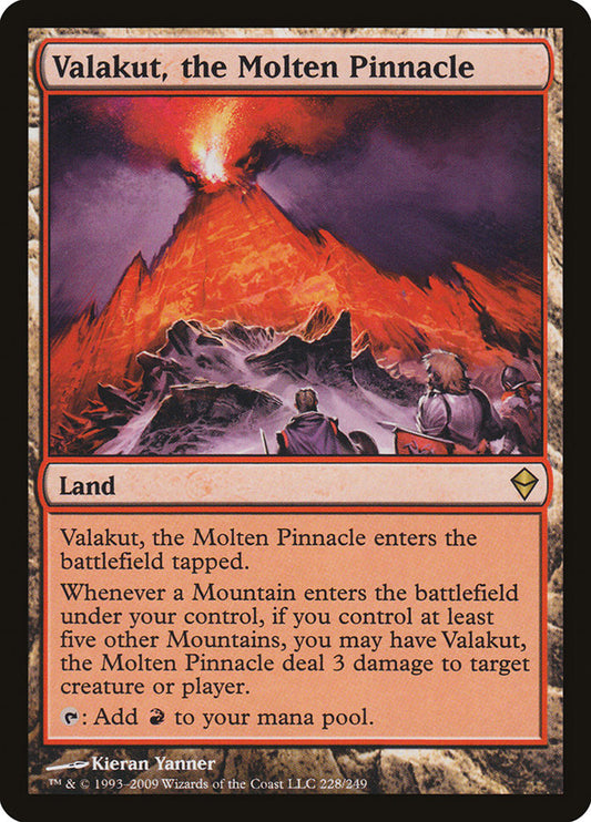 EN | Valakut, the Molten Pinnacle | ZEN-228 | Rare