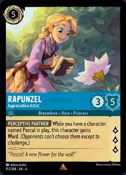 Set 4-153 | Rapunzel - Appreciative Artist | Rare
