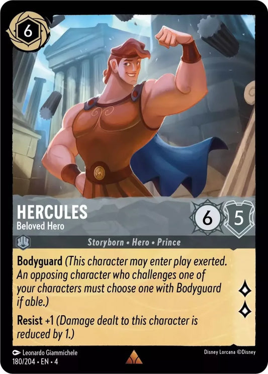 Set 4-180 | Hercules - Beloved Hero | Rare