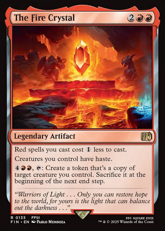 FIN-0135 | The Fire Crystal | EN  | - | Foil