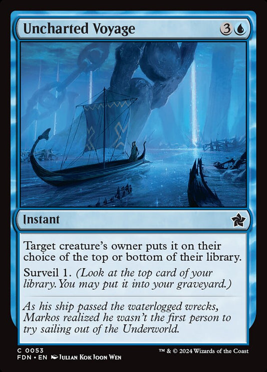 FDN-0053 | Uncharted Voyage | EN  | - | Non-Foil