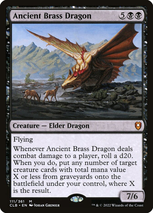 CLB-0111 | Ancient Brass Dragon | EN  | - |