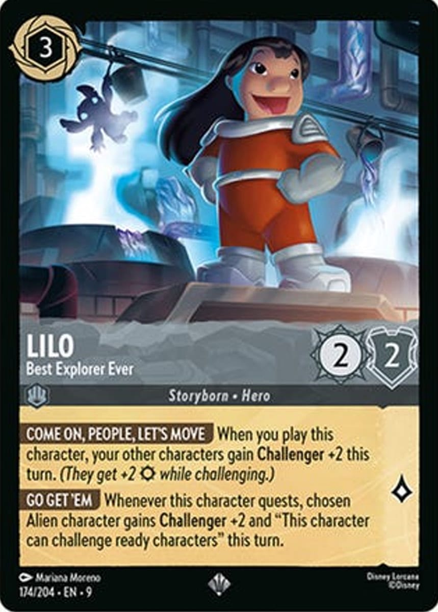 Set 9-174 | Lilo - Best Explorer Ever | Super Rare
