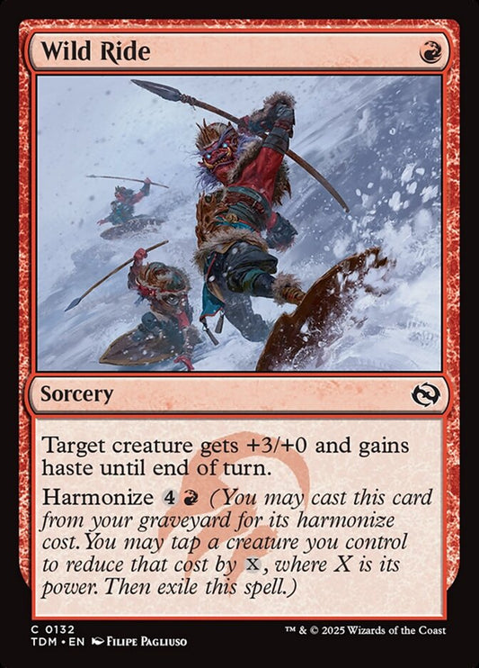 TDM-0132 | Wild Ride | EN  | - | Foil