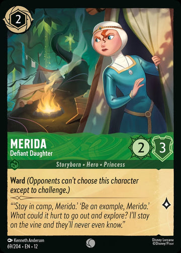Set12-069 | Merida – Defiant Daughter | Common | Non-Foil