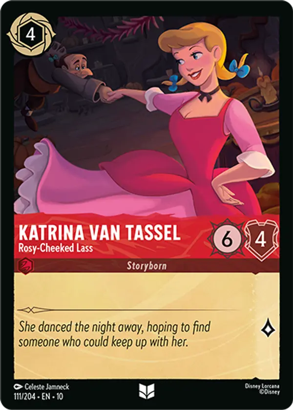 Set 10-111 | Katrina Van Tassel - Rosy-Cheeked Lass | Uncommon