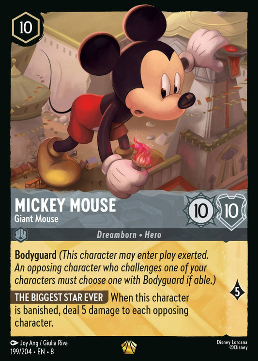 Set 8-199 | Mickey Mouse - Giant Mouse | Legendary