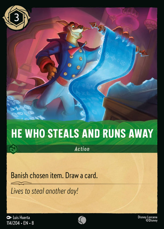Set 8-114 | He Who Steals and Runs Away | Common