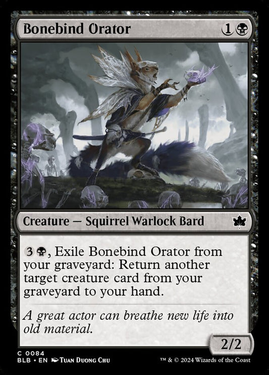 BLB-0084 | Bonebind Orator | EN  | - | Non-Foil