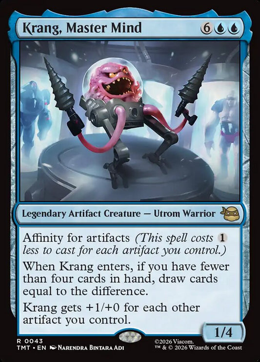 EN | Krang, Master Mind| Foil| TMT-43