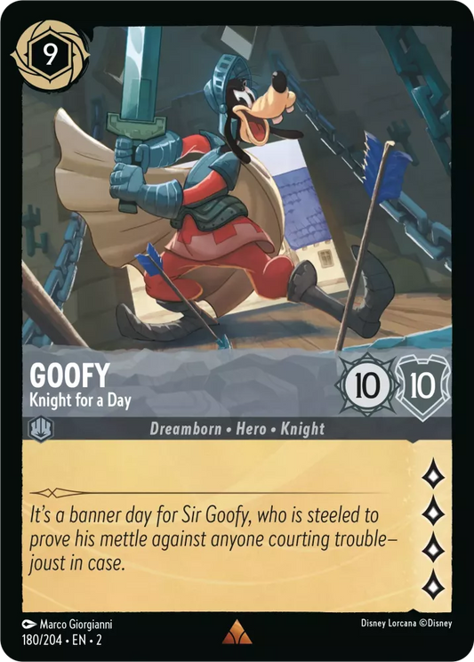 Set 2-180 | Goofy - Knight for a Day | Rare