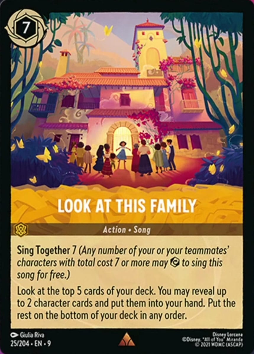 Set 9-025 | Look at This Family | Rare