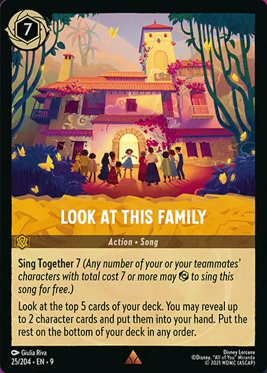 Set 9-025 | Look at This Family | Rare