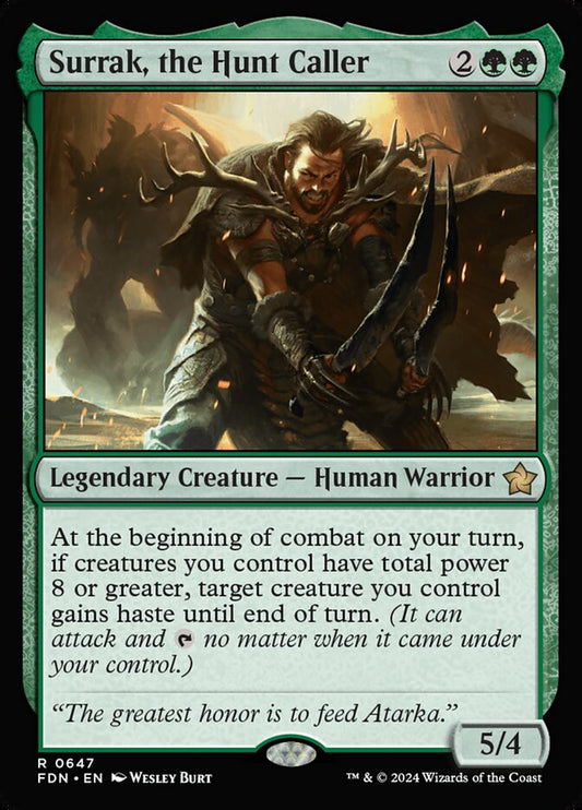 FDN-0647 | Surrak, the Hunt Caller | EN  | - |