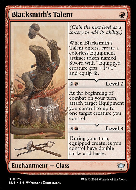 BLB-0125 | Blacksmith's Talent | EN  | - | Foil
