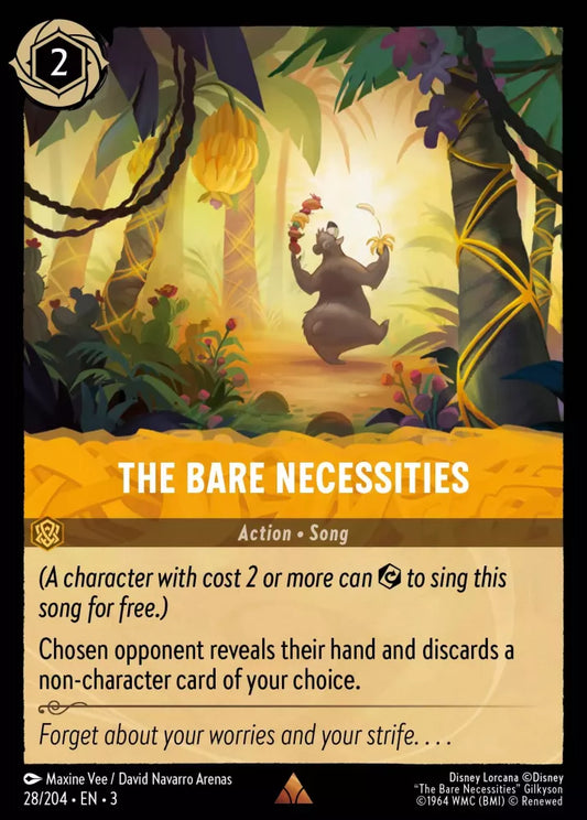 Set 3-028 | The Bare Necessities | Rare
