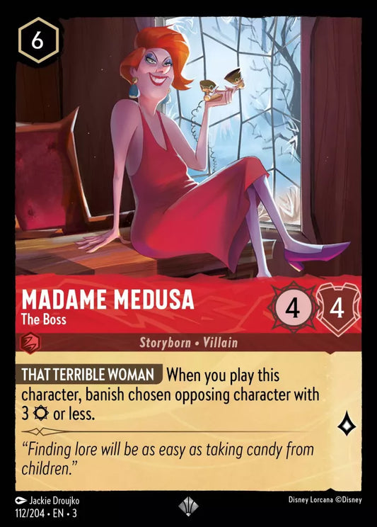 Set 3-112 | Madame Medusa - The Boss | Super Rare