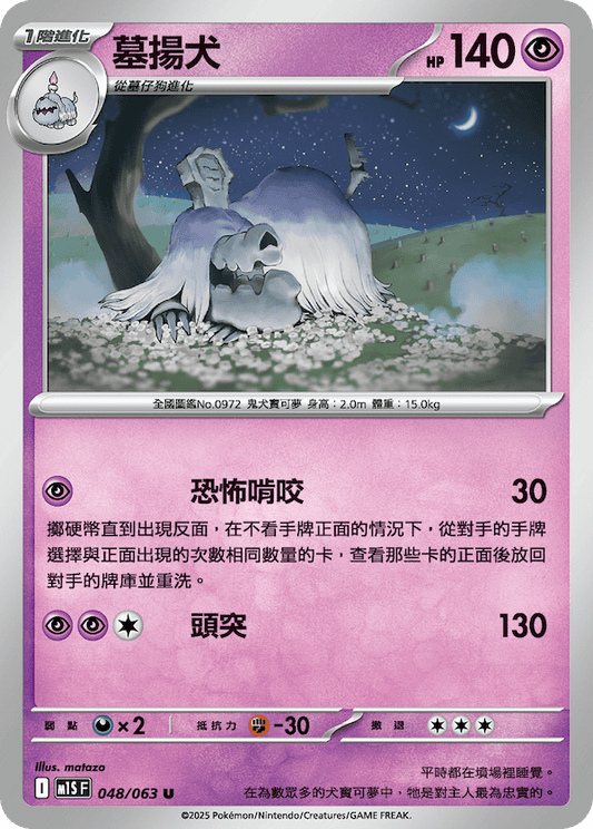 M1SF 048/063 | 墓揚犬 | U | CT