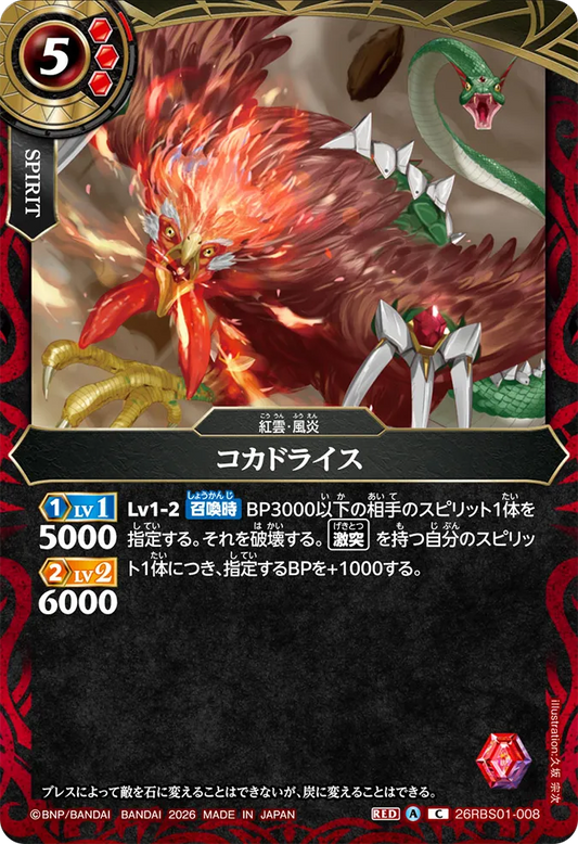 26RBS01-008 | コカドライス  | C
