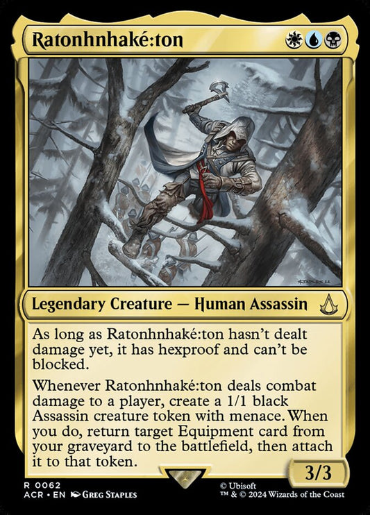 EN | Ratonhnhaké꞉ton | Foil | ACR-62